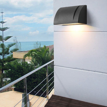 Moderne, minimalistische, wasserdichte LED-Wandleuchte für den Außenbereich, für Terrasse, Balkon, Garten