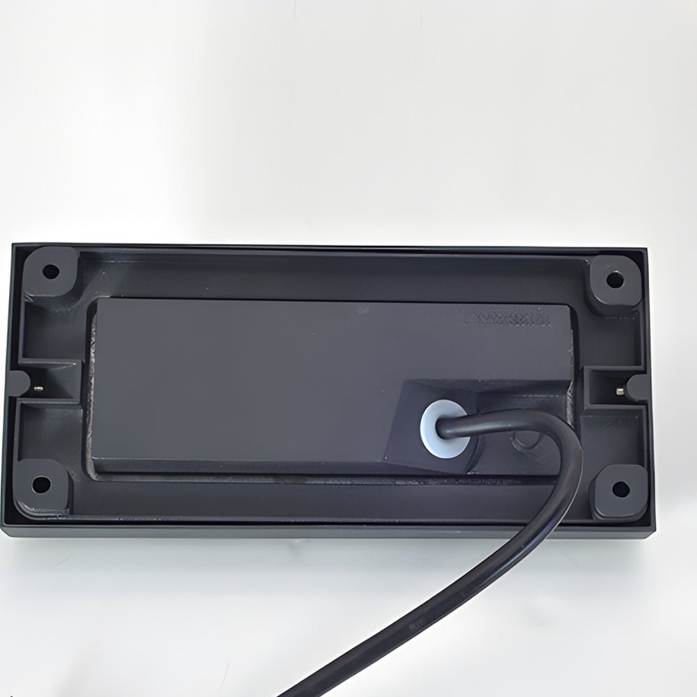 Moderne, nach unten gerichtete LED-Wandleuchten aus Aluminium für den Außenbereich für Beton