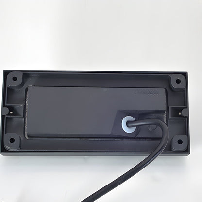 Moderne, nach unten gerichtete LED-Wandleuchten aus Aluminium für den Außenbereich für Beton