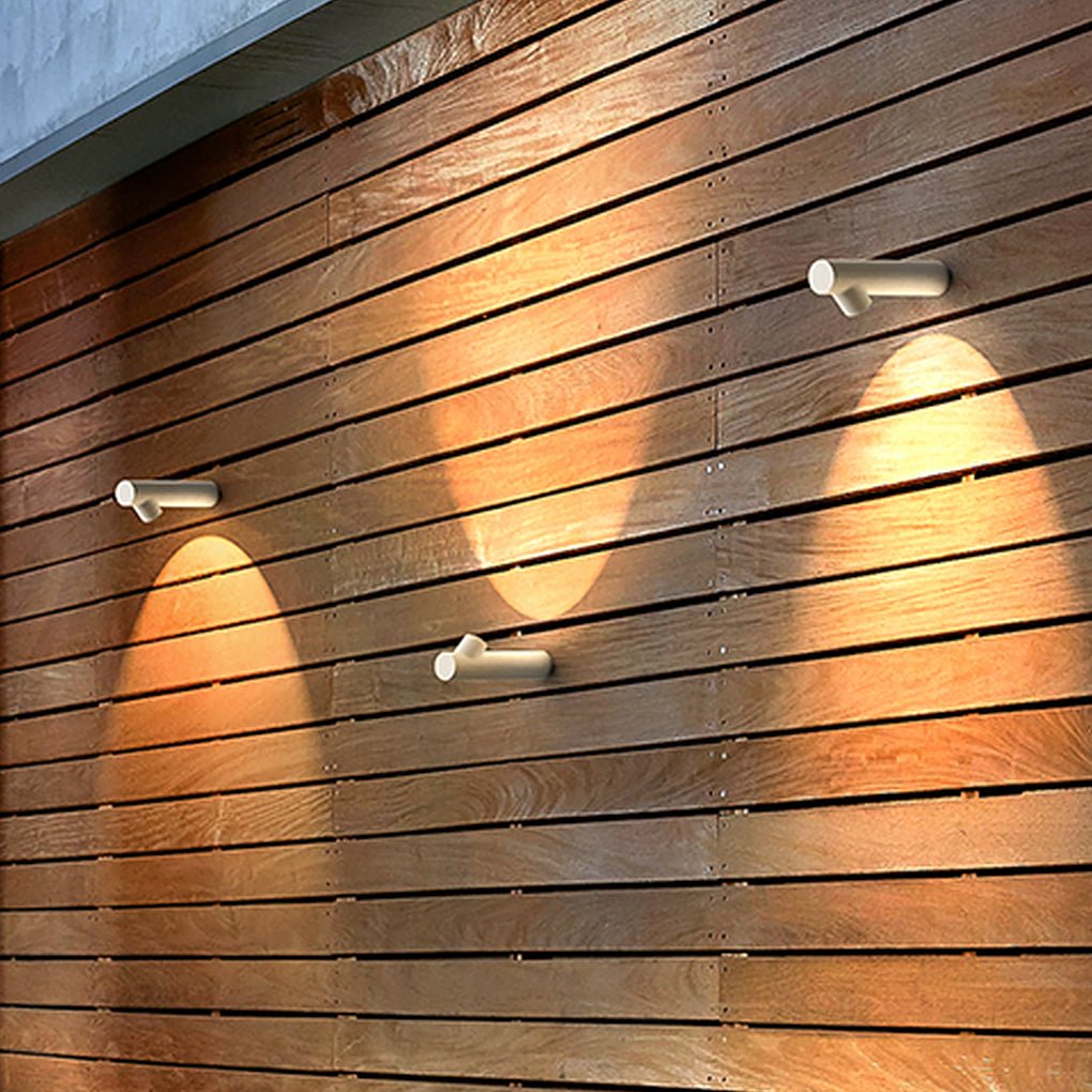 Runde Röhrenförmige LED Moderne Außenwandleuchten Wandleuchte Wandleuchte