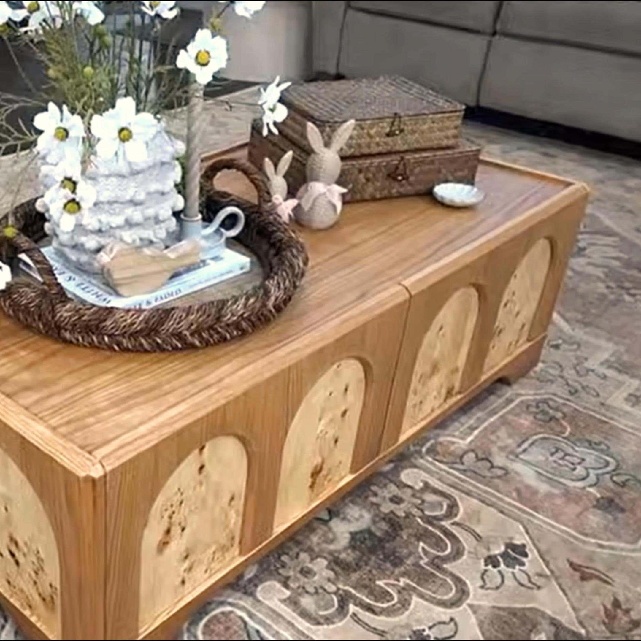 Couchtisch Aurora aus Eiche, 119,4 cm