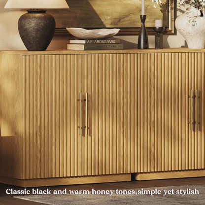 Holt 63″ Medienkonsole aus Eiche (2er-Set) 