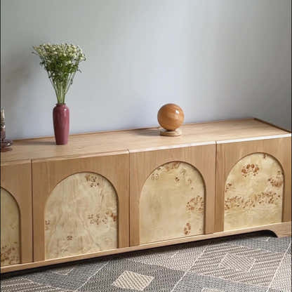 Aurora Oak Medienkonsole 80"