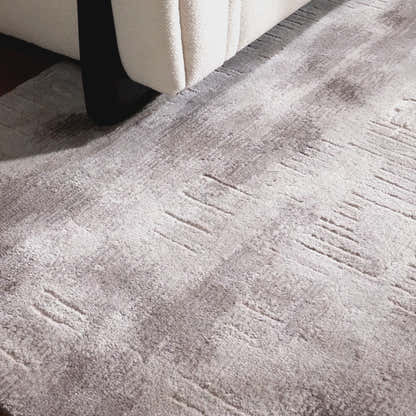 Marlow Etched Wool-Blend Rug