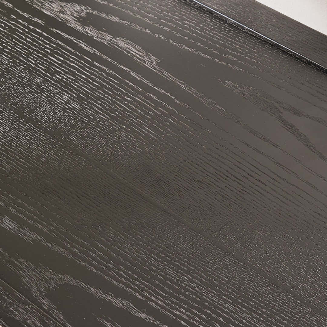 Alvar gewölbter 32-Zoll-Lagerschrank aus Eiche mit Schubladen