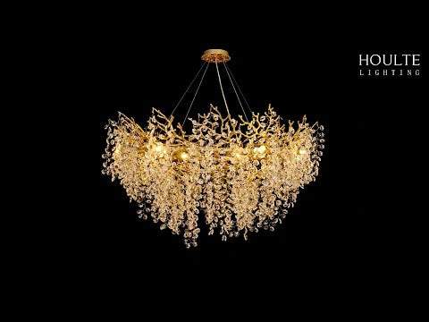 Lustre Branches Runder Kronleuchter 48"
