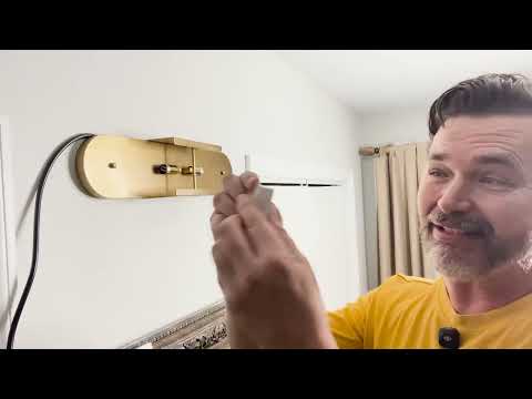 OpalEdge Alabaster-Wandleuchter, 50,8 cm hoch