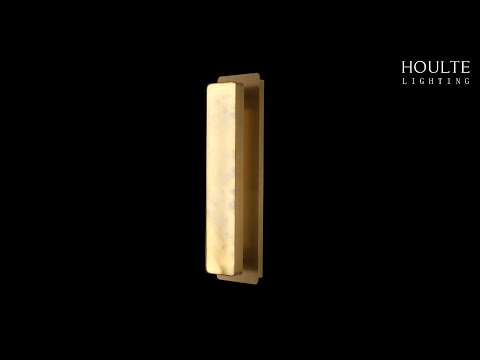 Mintreux Alabaster-Wandleuchten, 50,8 cm hoch