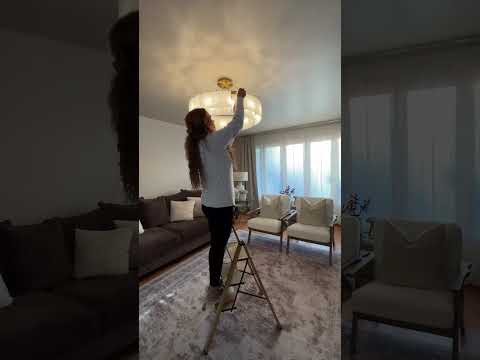 Runder Kronleuchter Sawyer Alabaster, 80 cm