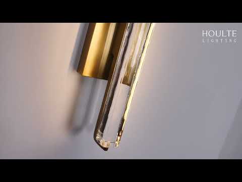 Clara Glow Kristall-Doppelwandleuchte 19"