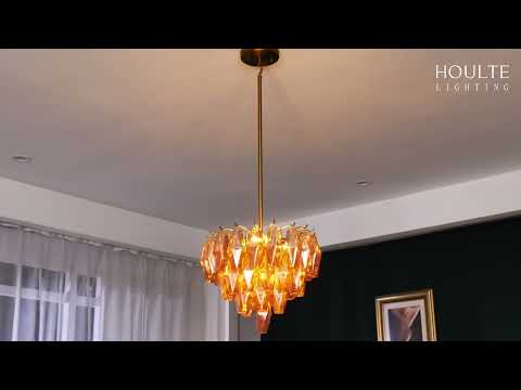 Runder Glasanhänger „Celestial Drop“ 17"D