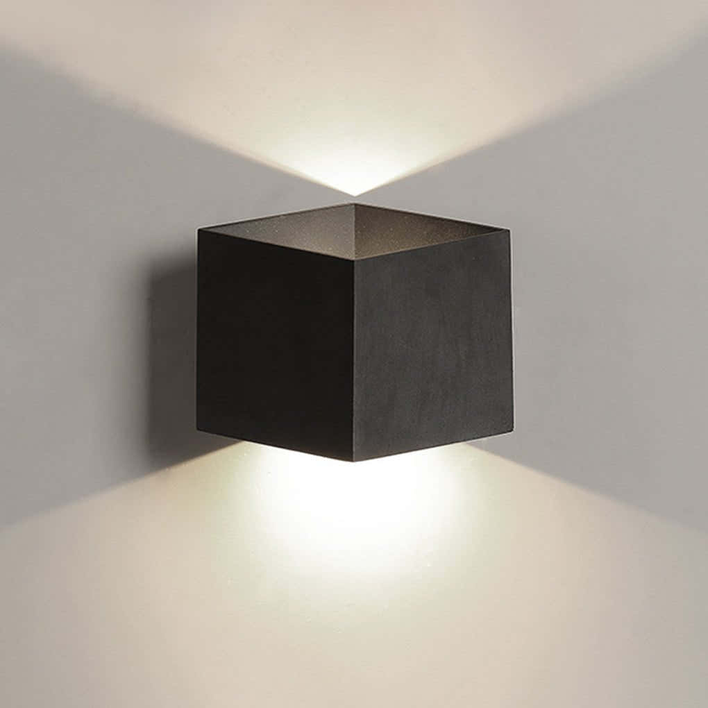 Monolith Square Outdoor Up Down Wall Light