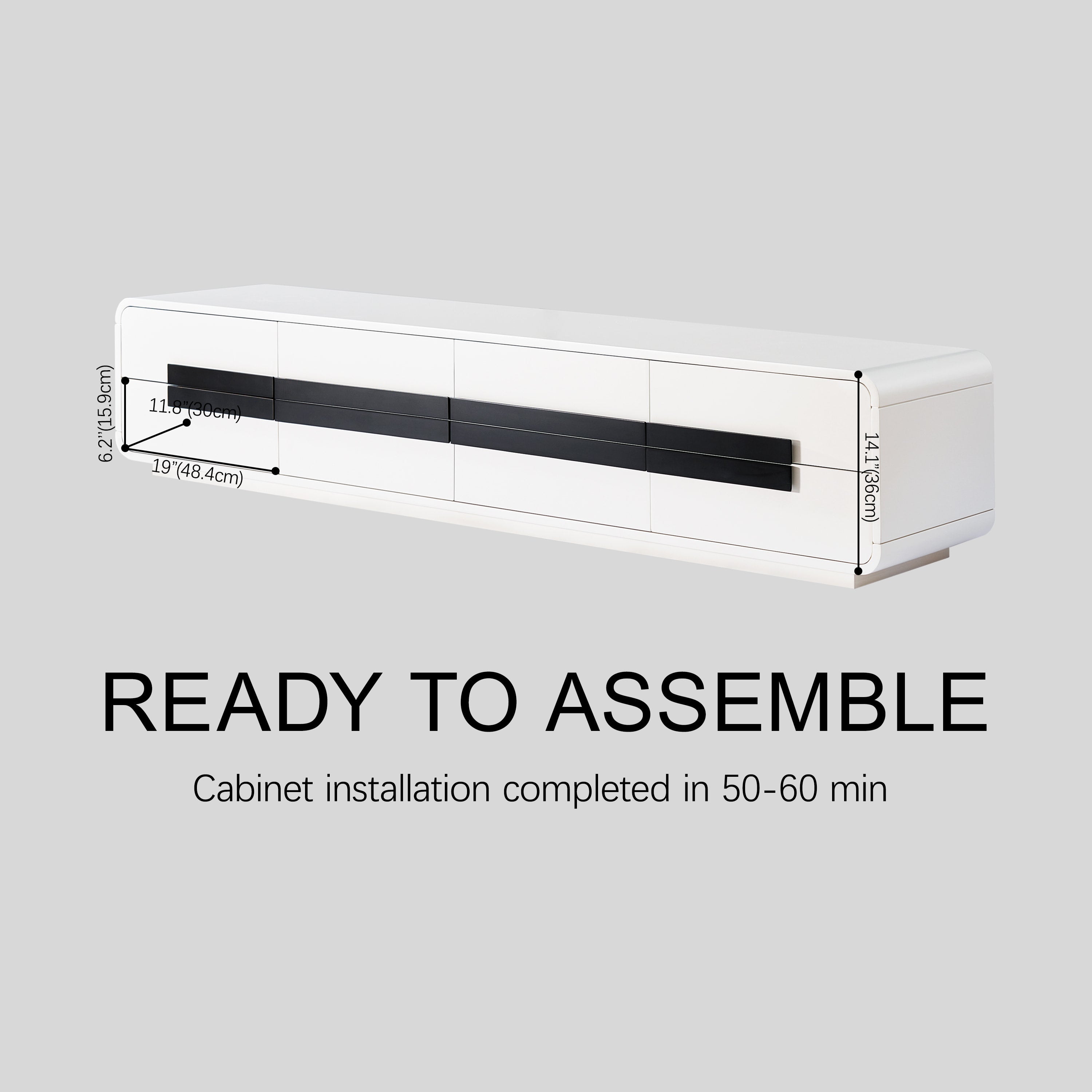 Soren Media Console And Coffee Table Set