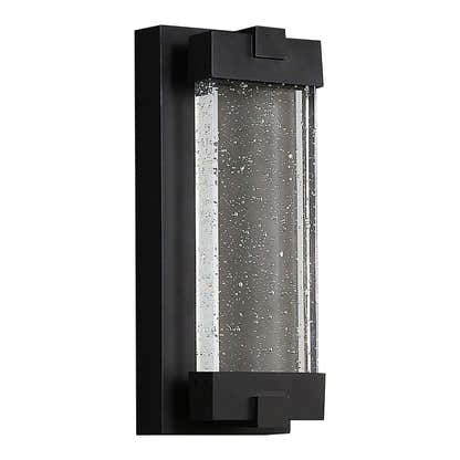 Pluvia Crystal Bubbles Rectangular Outdoor Wall Light