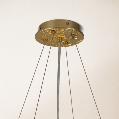 Twilight Branches Ceramic Glow Rectangular Chandelier 55"