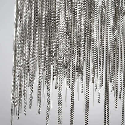Teresa Cadena Steel Tassel Modern Chandelier