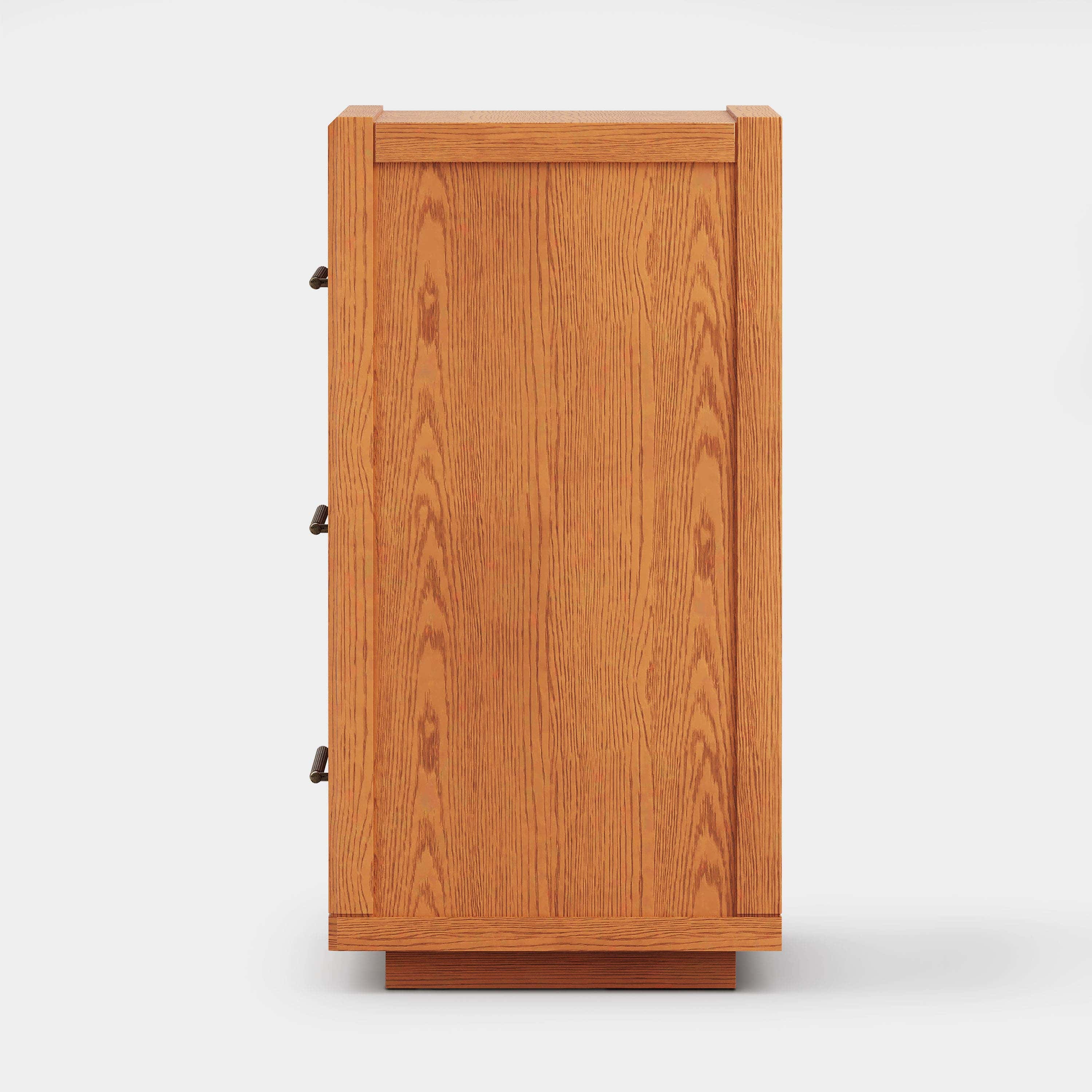 Alvar 31,5″ Eichenkommode mit 3 Schubladen