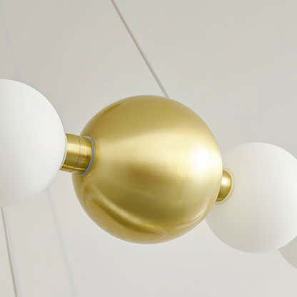 Velora Pearl Bead Round Chandelier 24"D