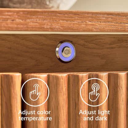 Ewan Sideboard aus Eiche, 160 cm